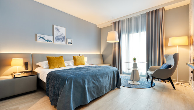Chambre Supérieure confortable à l’hôtel Van der Valk Spa