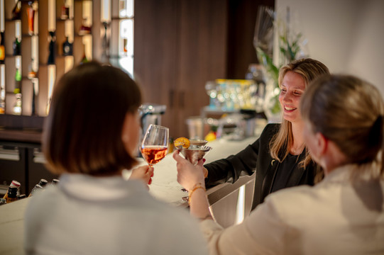 Le bar de l'hôtel